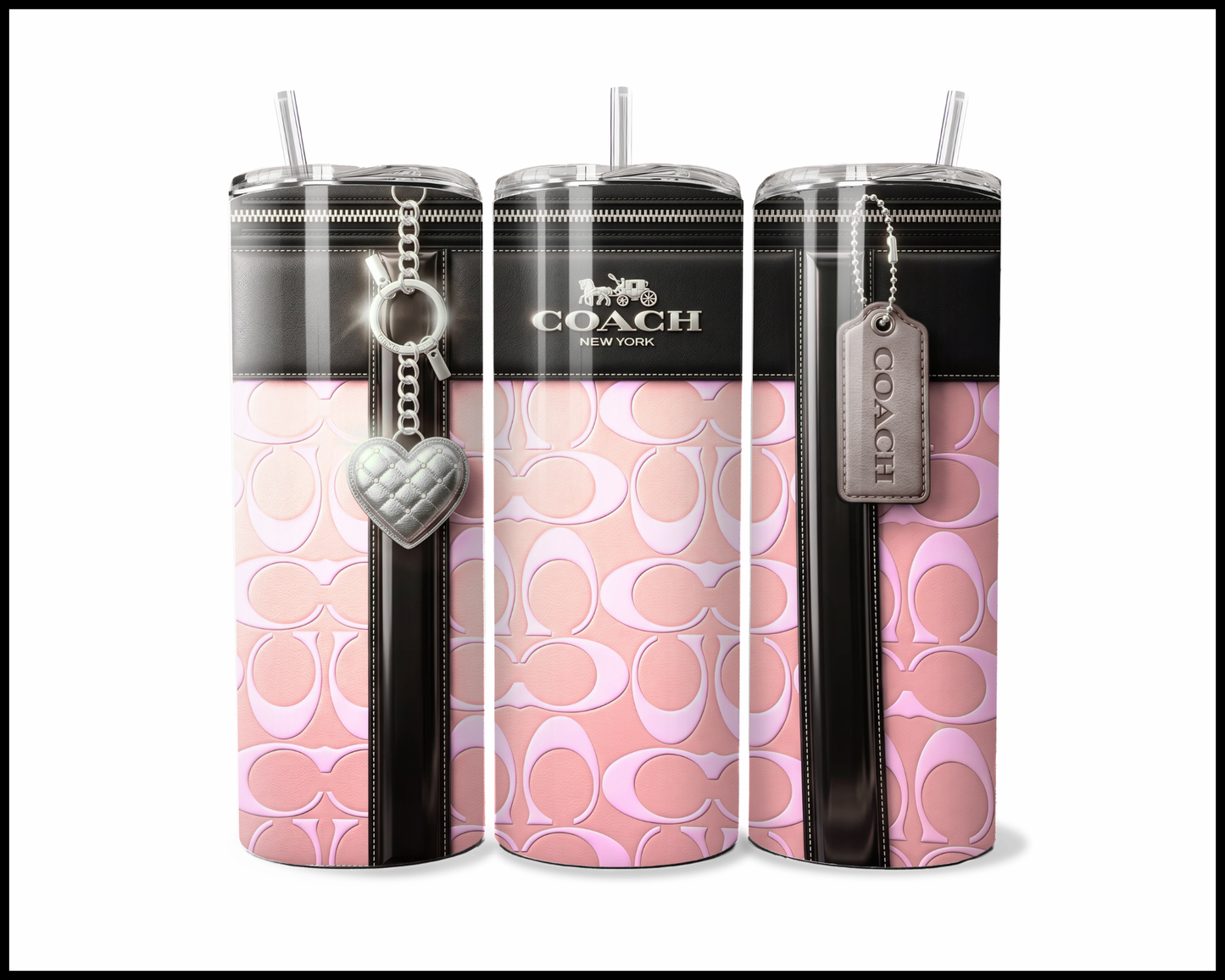Designer Handbag Inspired Tumbler (337)