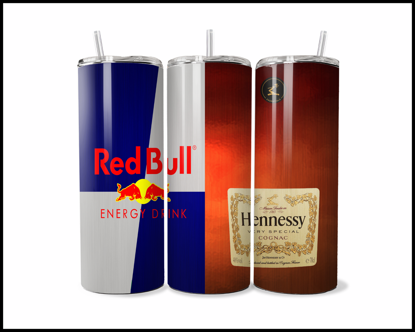 Red Bull Energy Drink & Hennessy  Tumbler (3204)