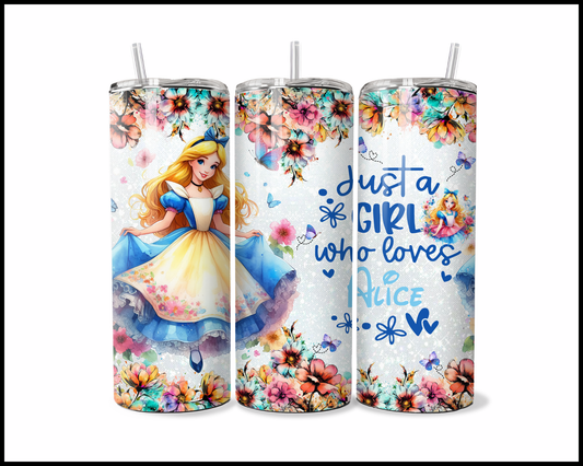 Just A Girl Who Loves Chaos Tumbler (4393)