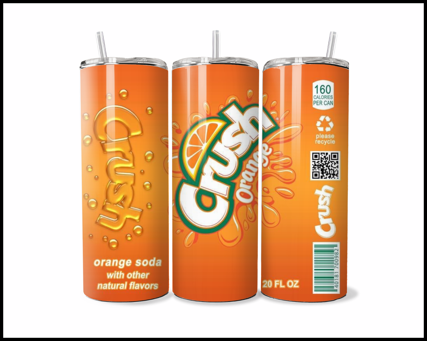 Crush Orange Tumbler (3179)