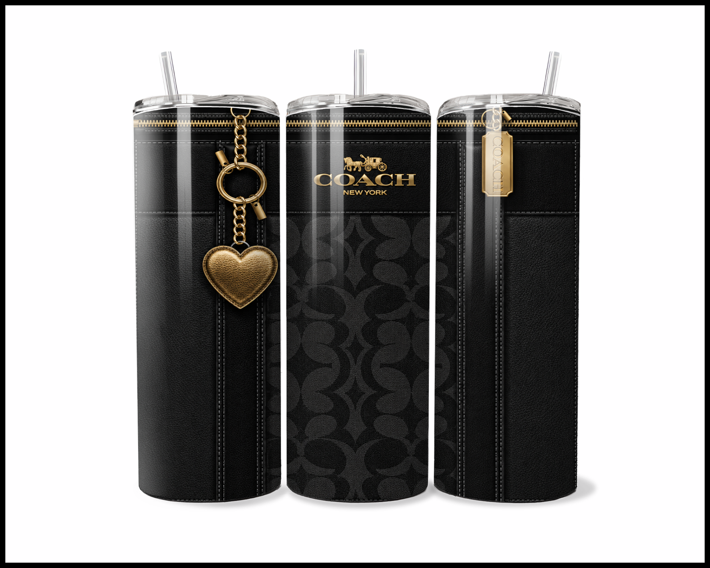Designer Handbag Inspired Tumbler (356)