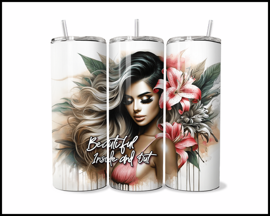 Beautiful Inside & Out Tumbler (3895)