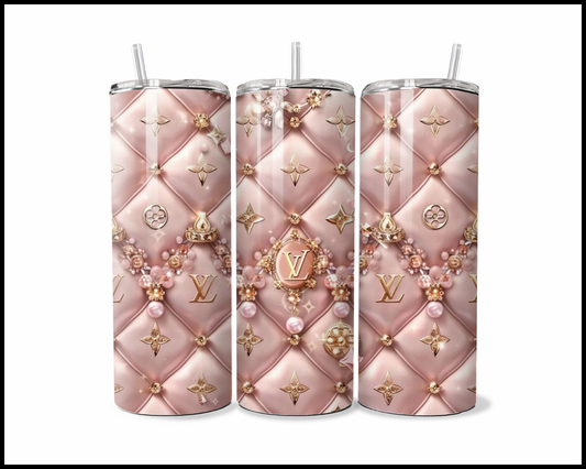 Blush Cushion Royalty Tumbler (4882)