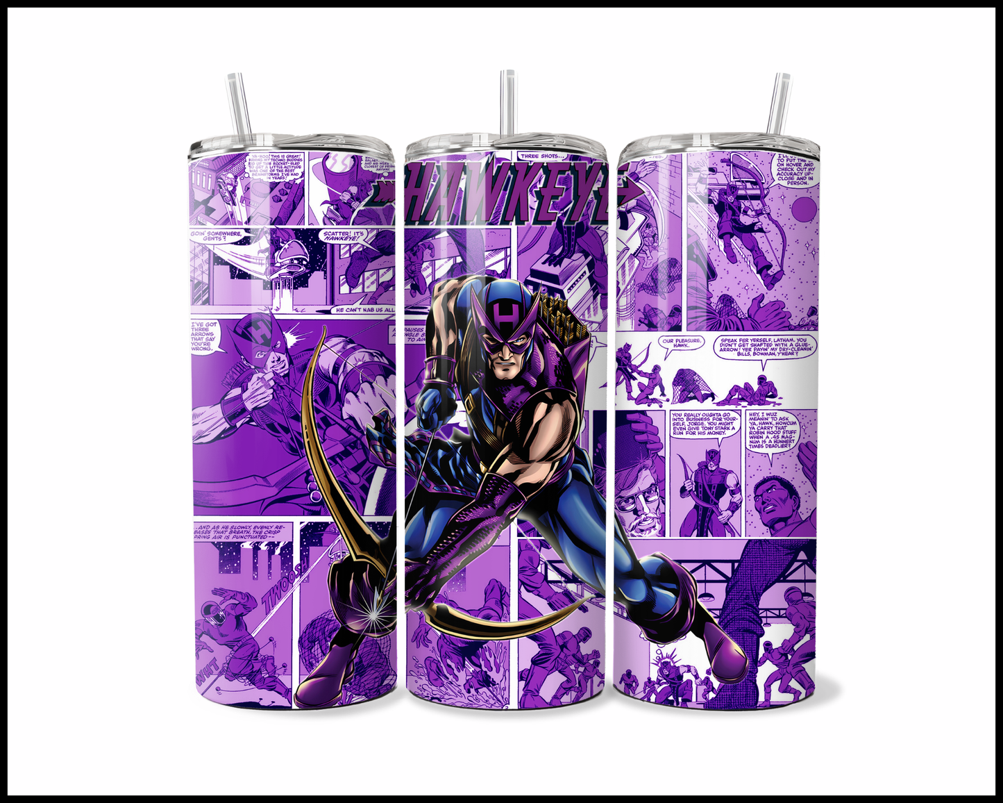 Purple Marksman – Storybox Shuffle Tumbler (5402)