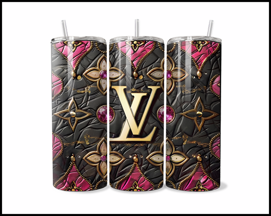 Crimson Caviar Couture Tumbler (4883)