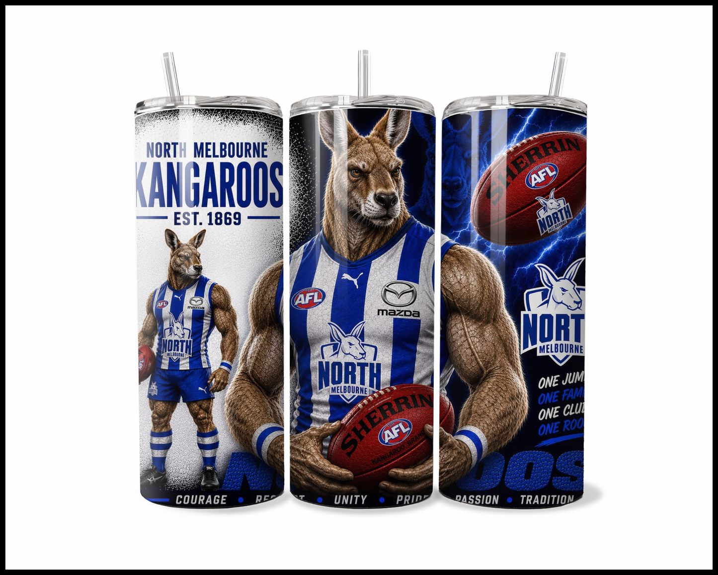 Stainless Steel Tumbler - North Melbourne (5057)