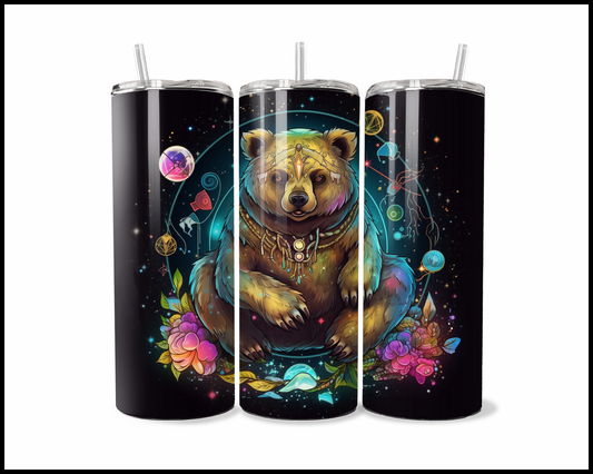 Cosmic Grizzly Bear Tumbler (4075)
