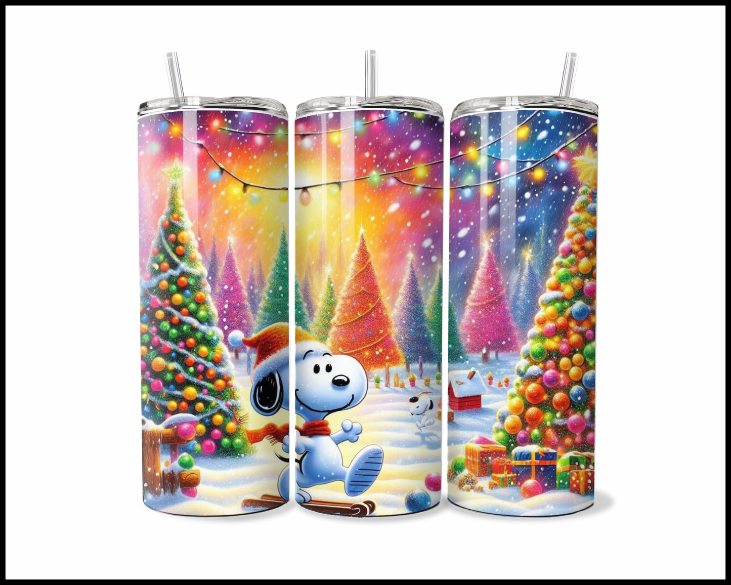 Neon Noel Tumbler (692)