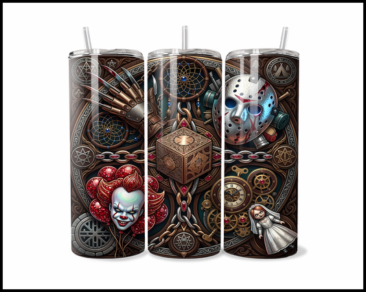 Chains, Gears, and Horror Refill Tumbler (4751)