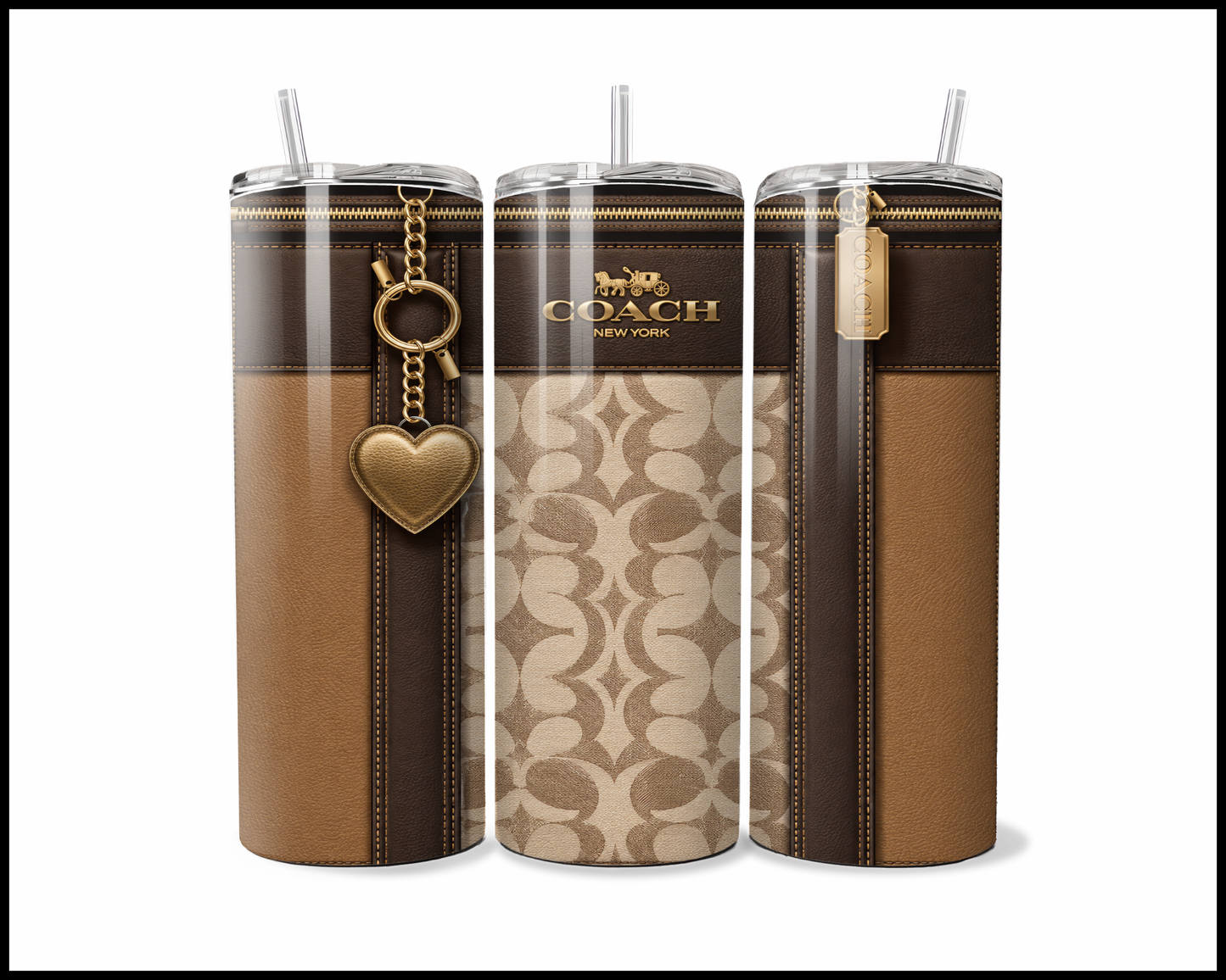 Designer Handbag Inspired Tumbler (356)