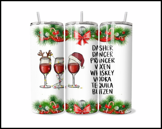 Reindeer Refreshment Tumbler (691)