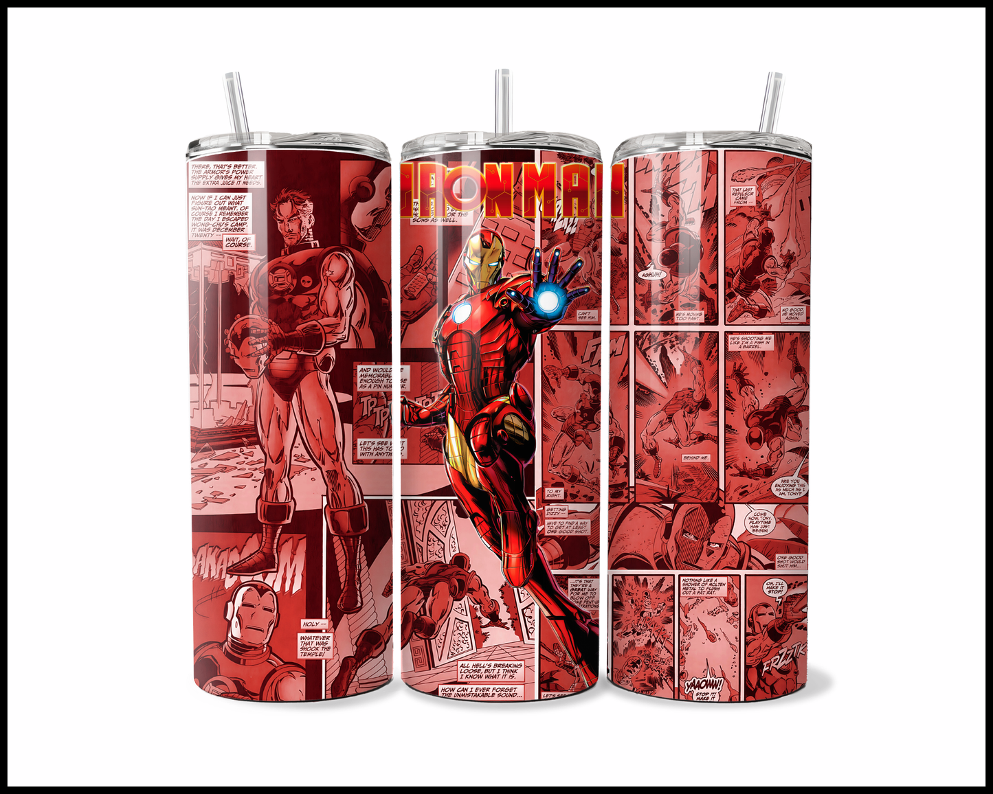 Man Of Iron – Storybox Shuffle Tumbler (5405)