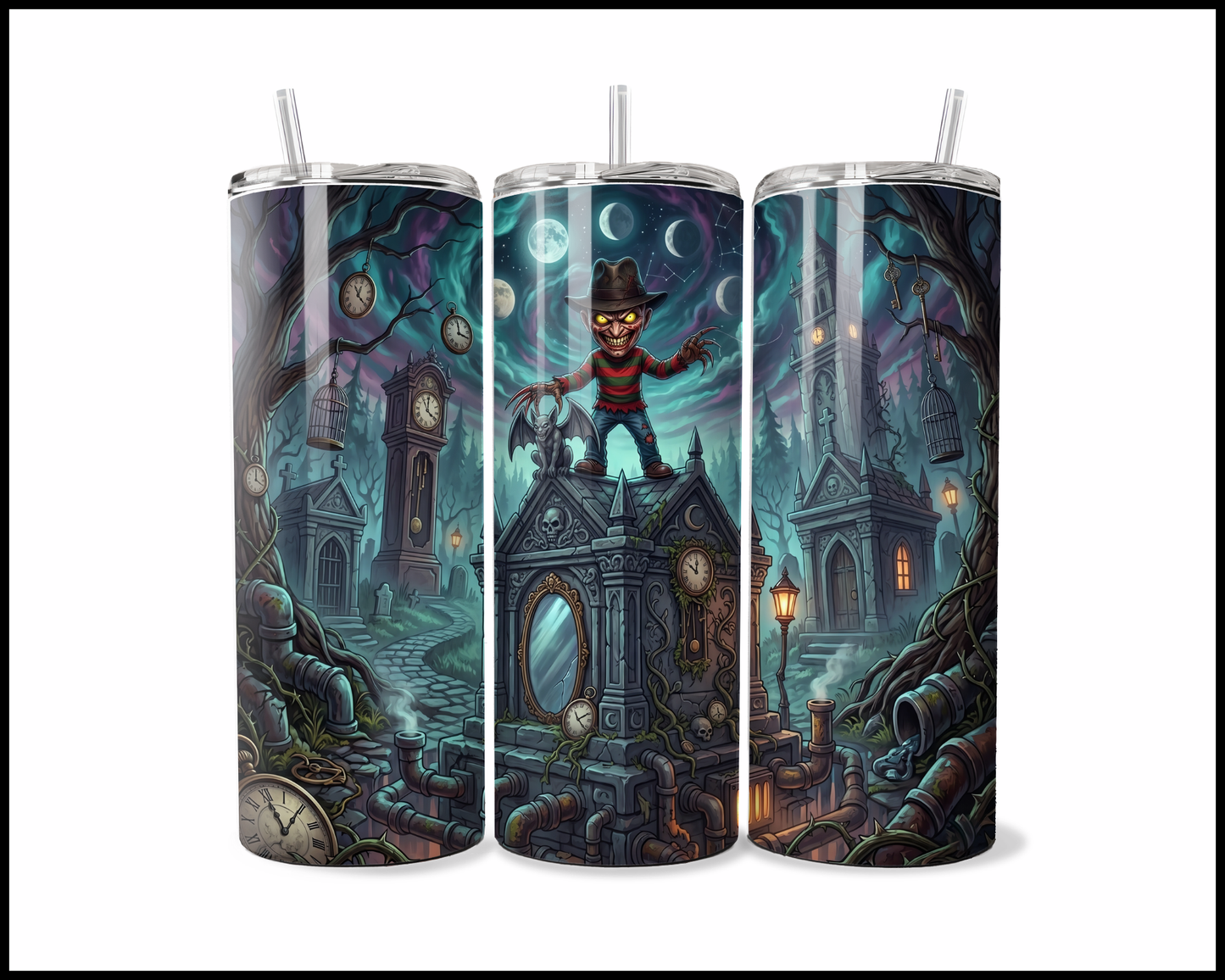 Living My Ultimate Elm Street Nightmare Tumbler (4754)