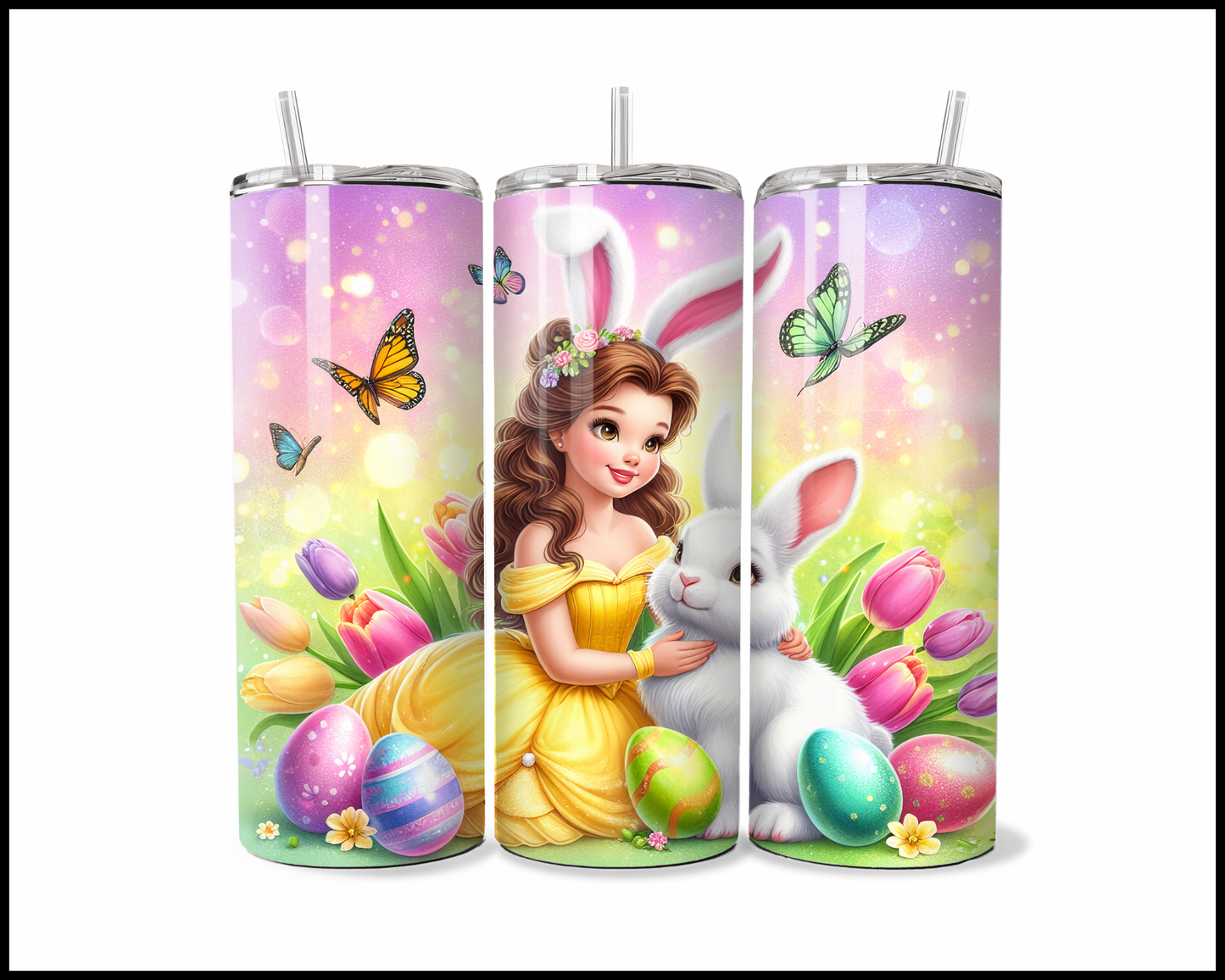 Bookish Princess' Easter Bliss Tumbler (4634)