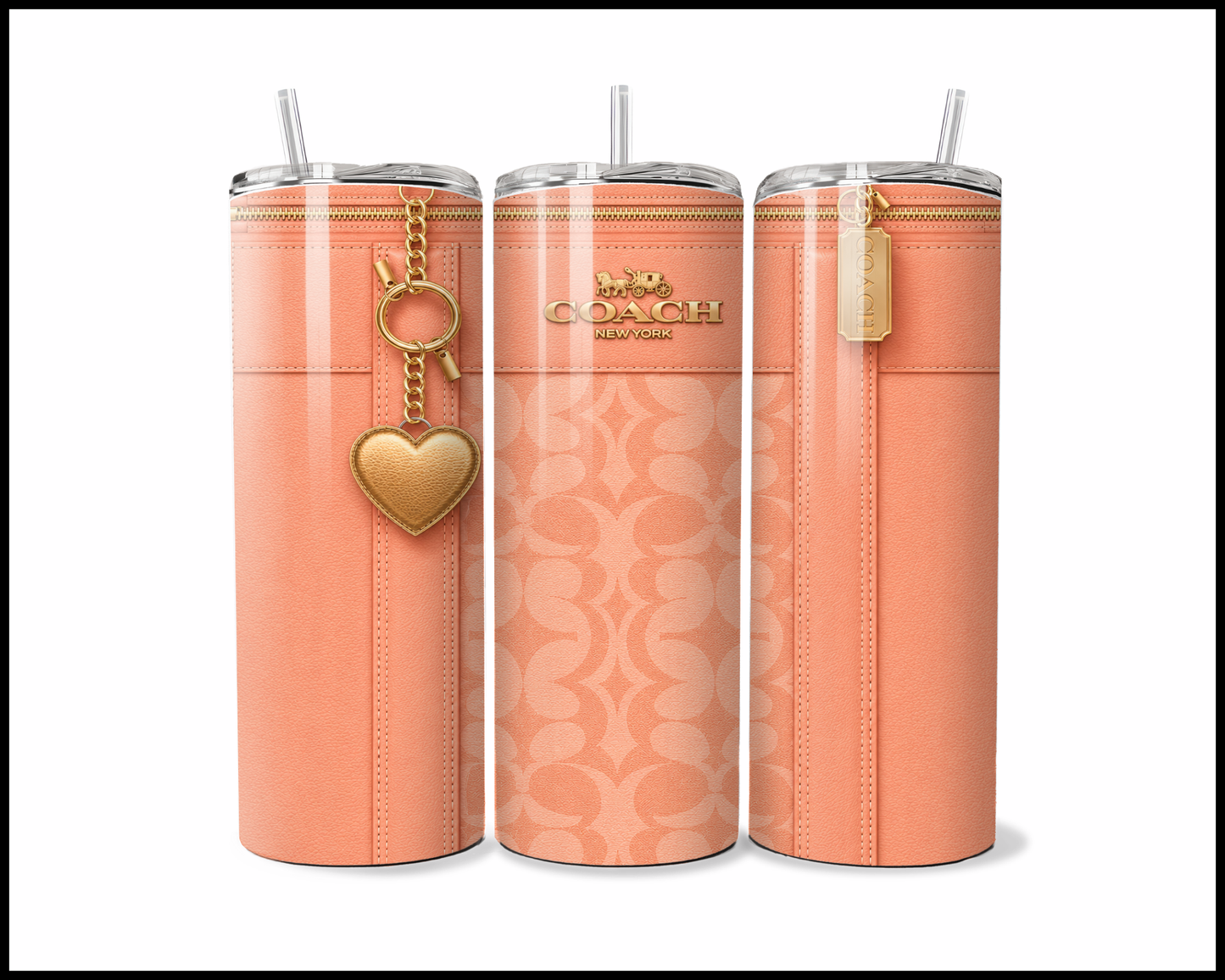 Designer Handbag Inspired Tumbler (356)