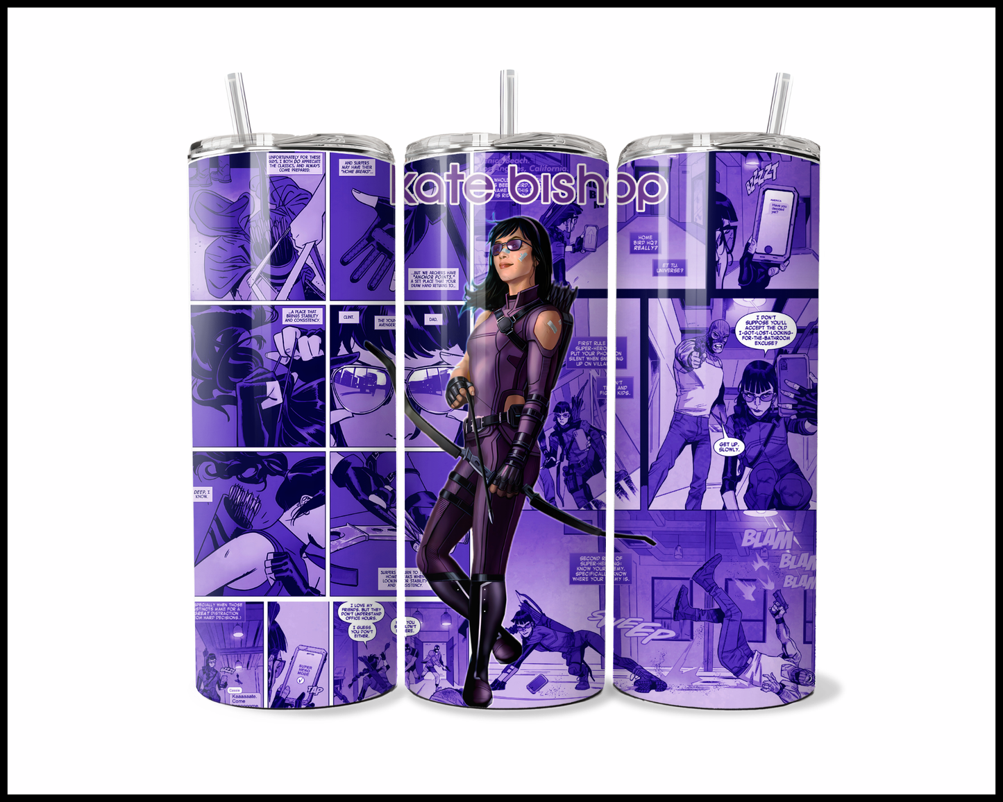 Purple Markswoman – Storybox Shuffle Tumbler (5406)