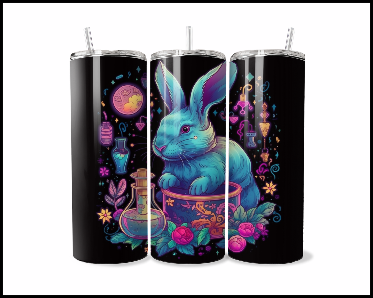 Cosmic Rabbit Tumbler (4084)