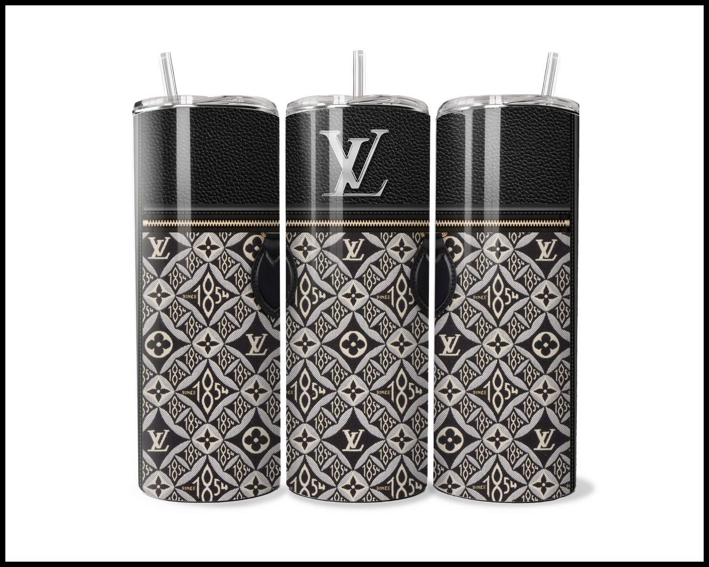 Designer Handbag Inspired Tumbler (028)