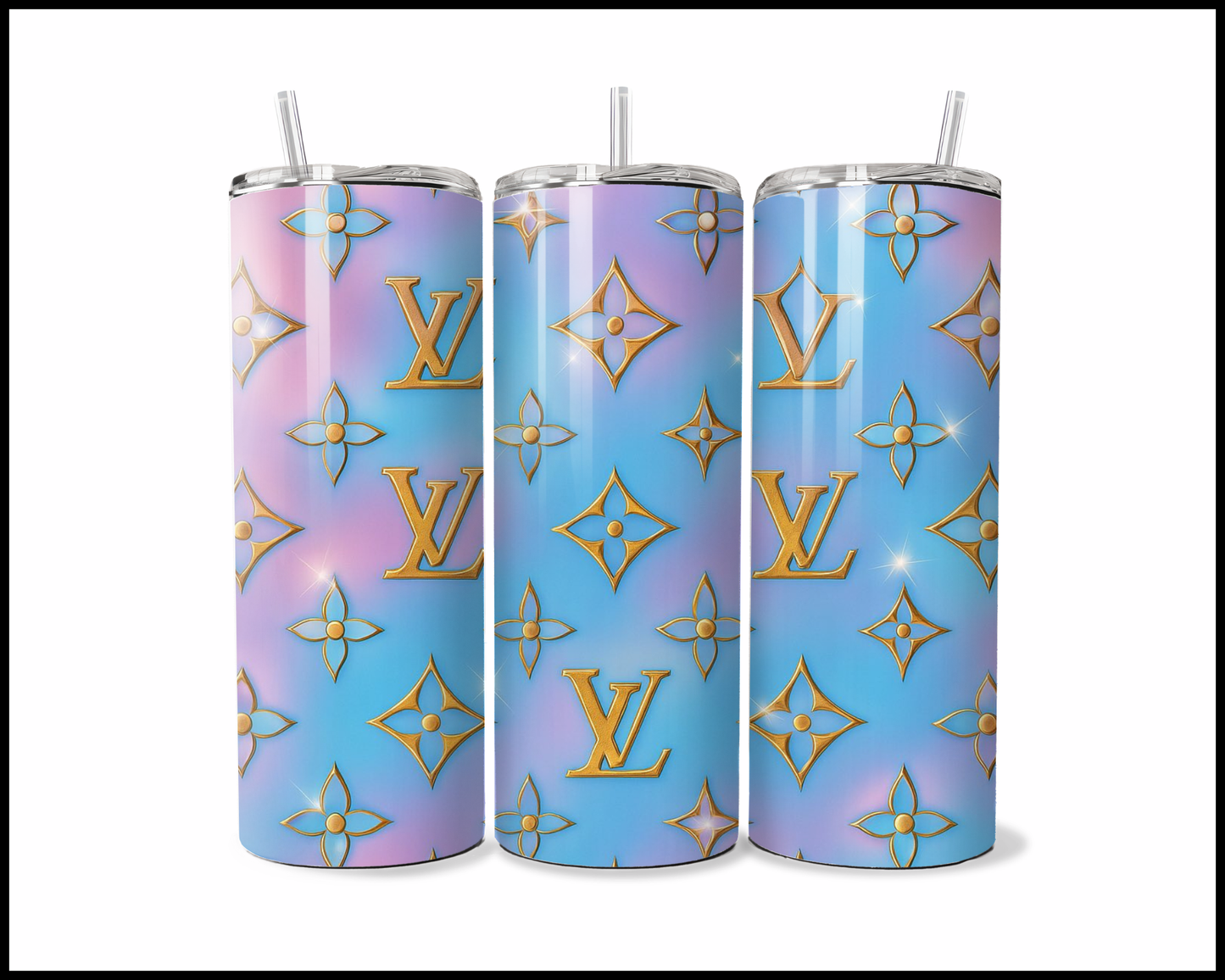 Dreamy Pastel Palette Tumbler (4890)
