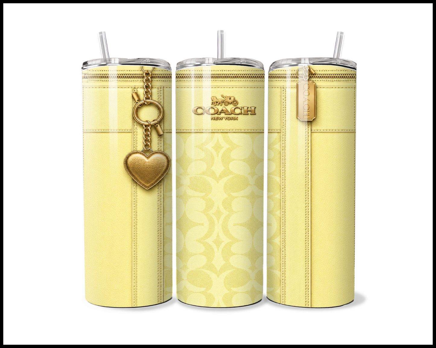 Designer Handbag Inspired Tumbler (356)