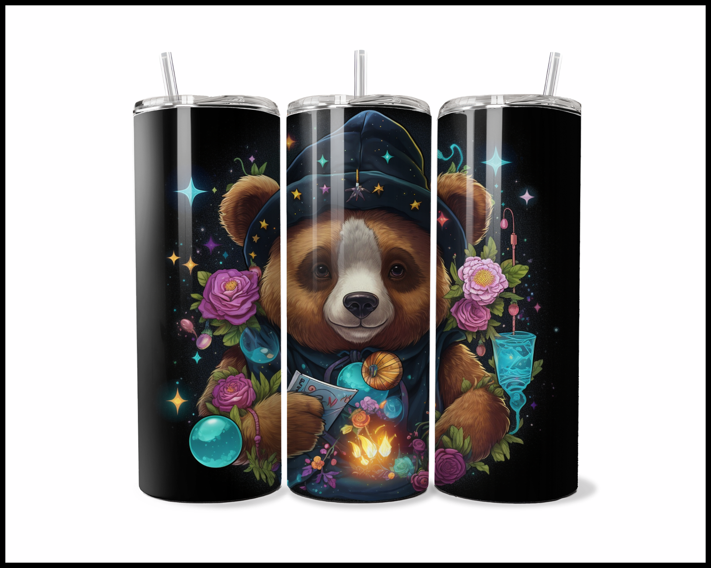 Cosmic Red Panda Tumbler (4086)