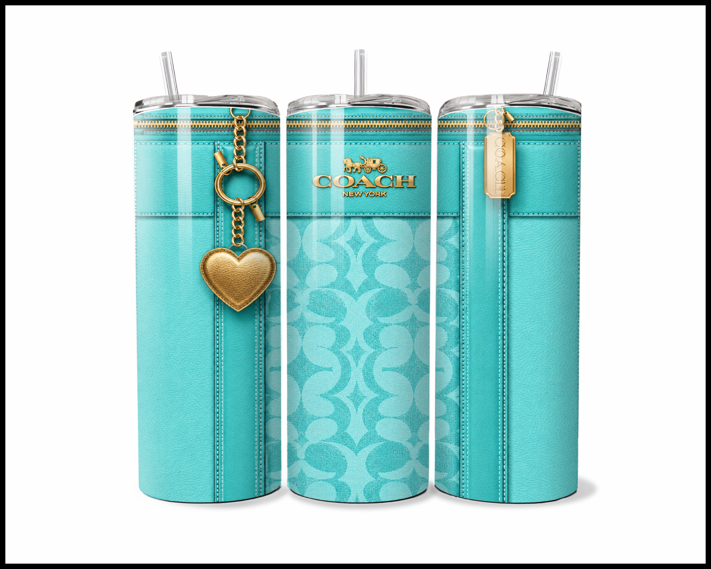 Designer Handbag Inspired Tumbler (356)