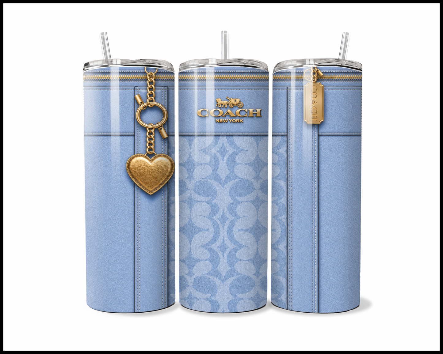 Designer Handbag Inspired Tumbler (356)