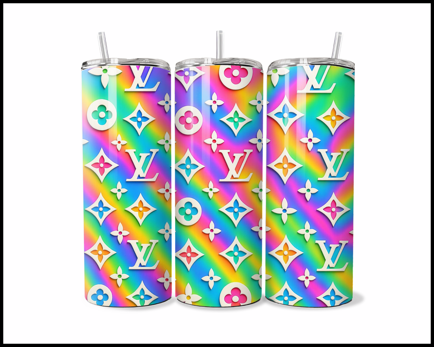 Boujee Backdrop Burst Tumbler (4891)