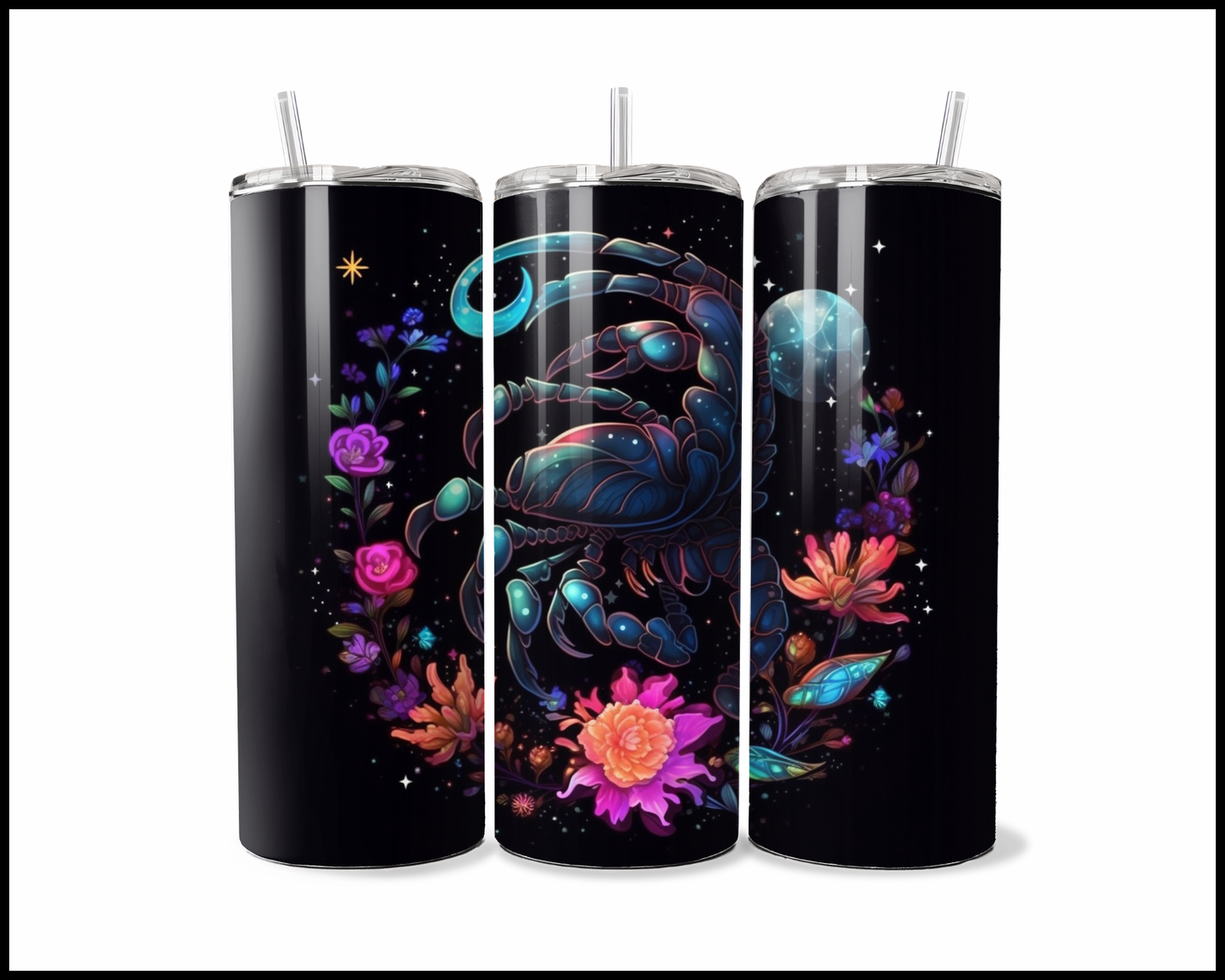 Cosmic Scorpian Tumbler (4092)
