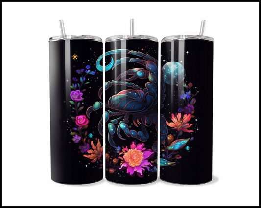 Cosmic Scorpian Tumbler (4092)