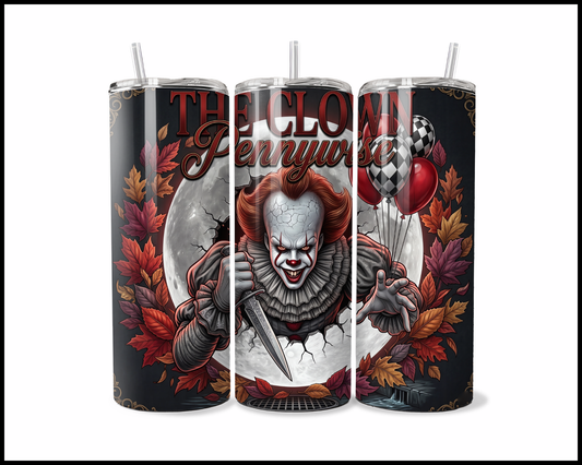 Autumn Leaves & Nightmare Fuel Tumbler (4760)