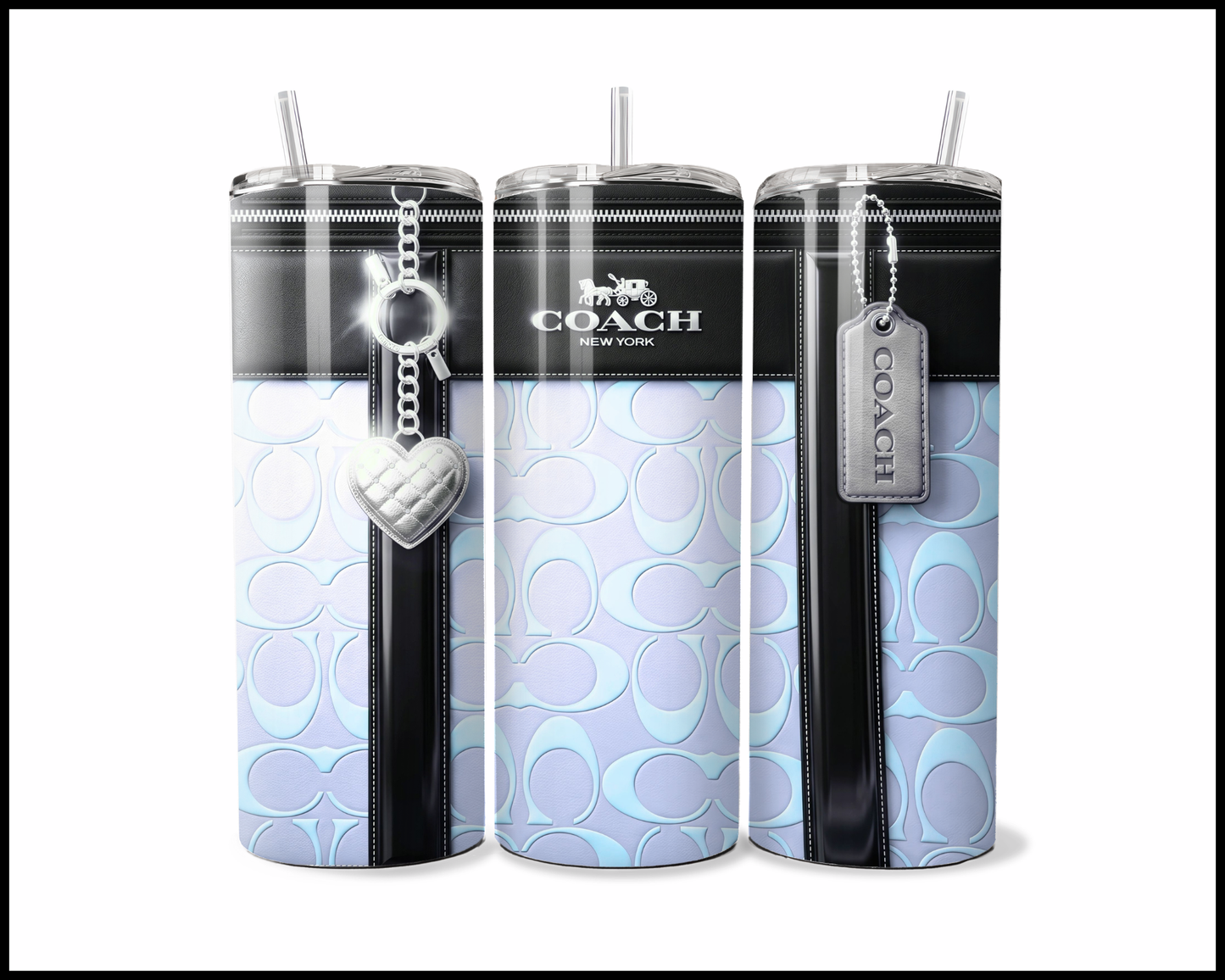 Designer Handbag Inspired Tumbler (337)