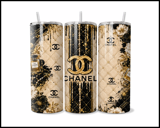 Shopaholic Fluent in Number Five Elegance Tumbler (4803)