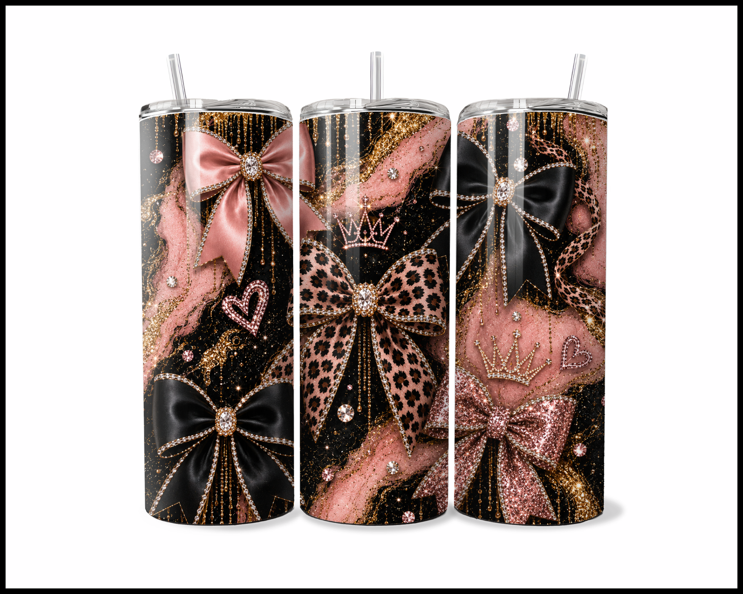 The Royal Bow-tique Tumbler (5218)