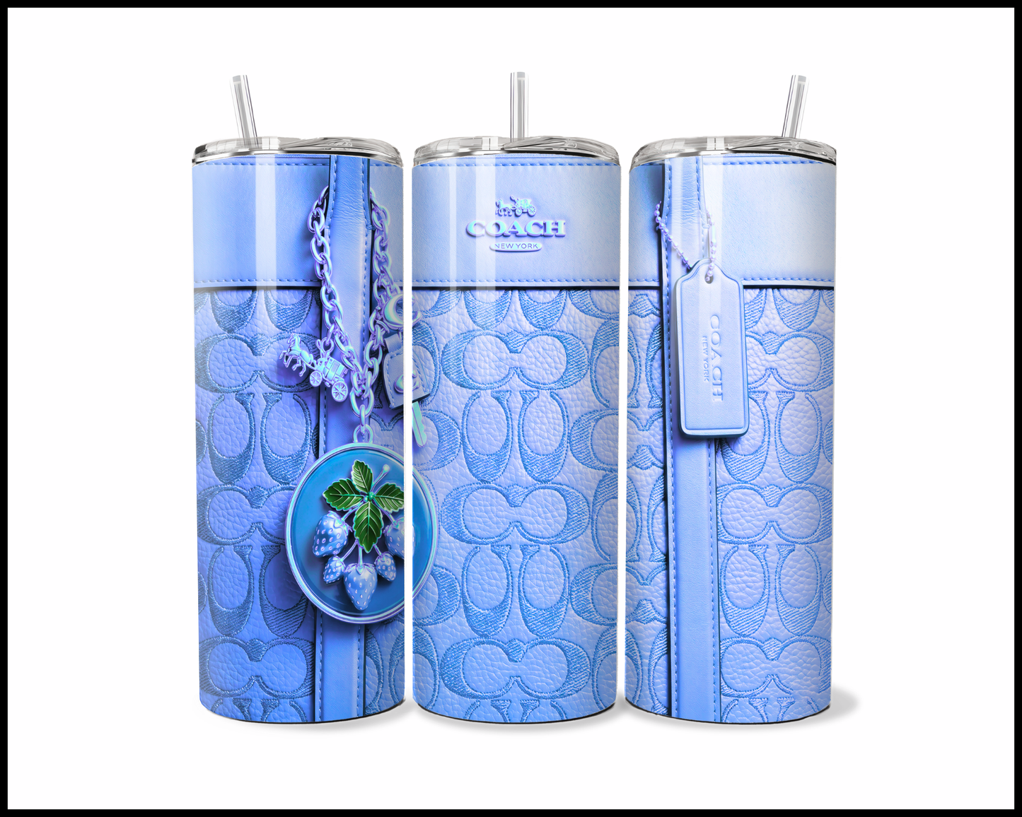 Designer Handbag Inspired Tumbler (324)