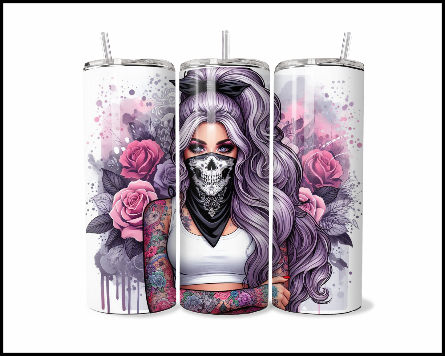 Lavender Outlaw Tumbler (2569)