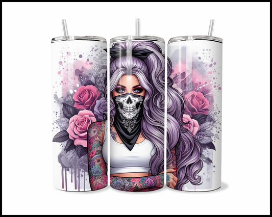 Lavender Outlaw Tumbler (2569)