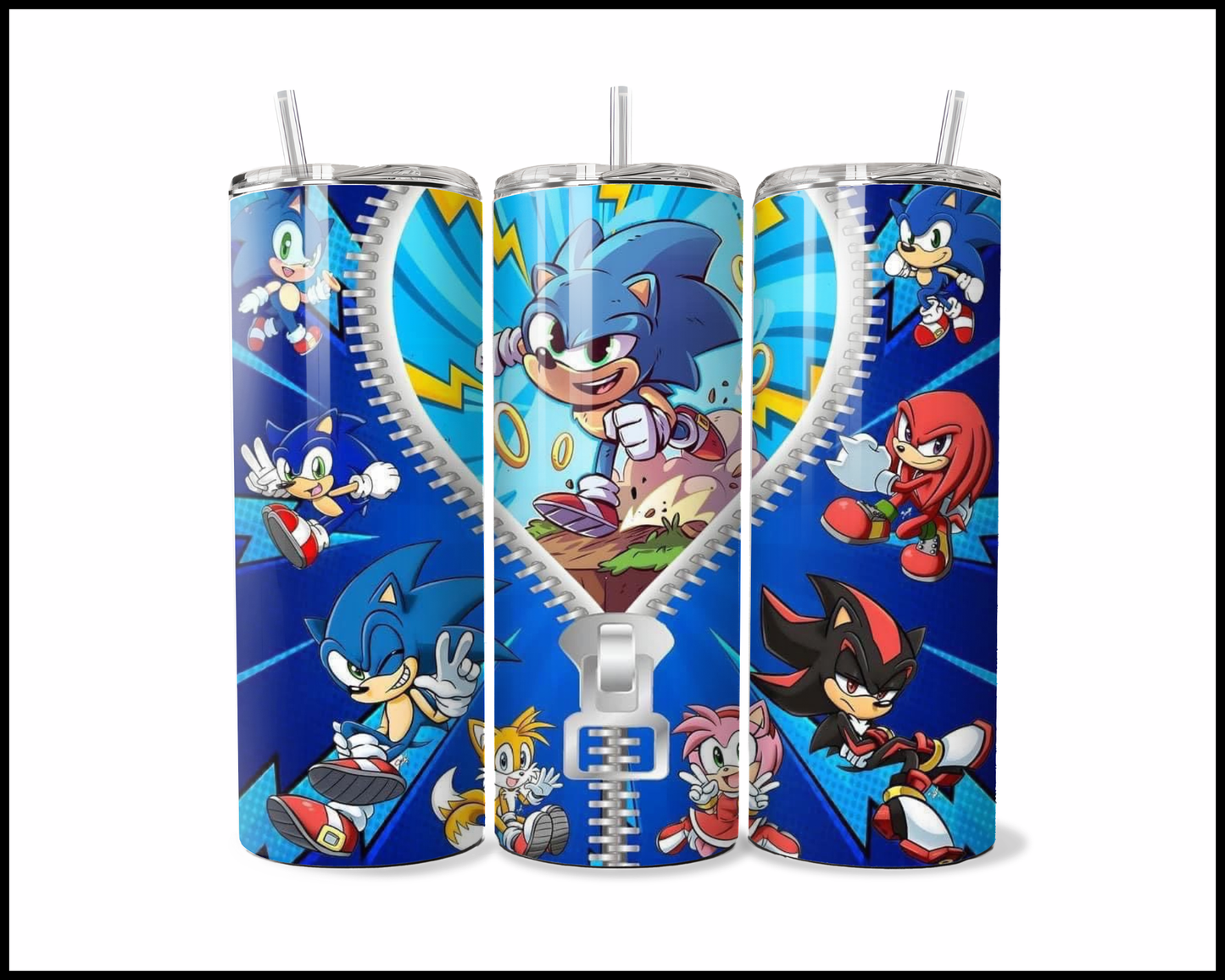 Speedster Zipper Reveal Tumbler (2314)