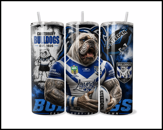 Stainless Steel Tumbler - Canterbury Bulldogs (5030)
