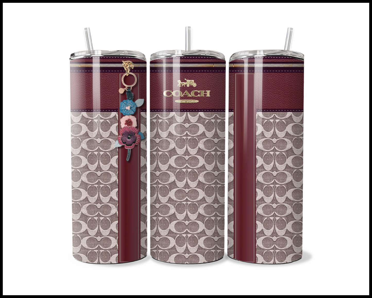 Designer Handbag Inspired Tumbler (160)