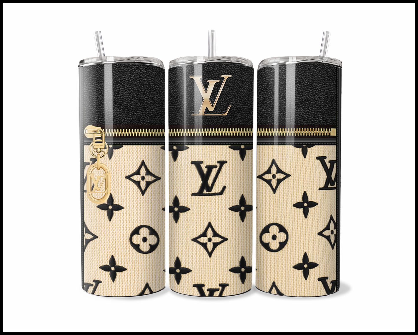 Designer Handbag Inspired Tumbler (014)