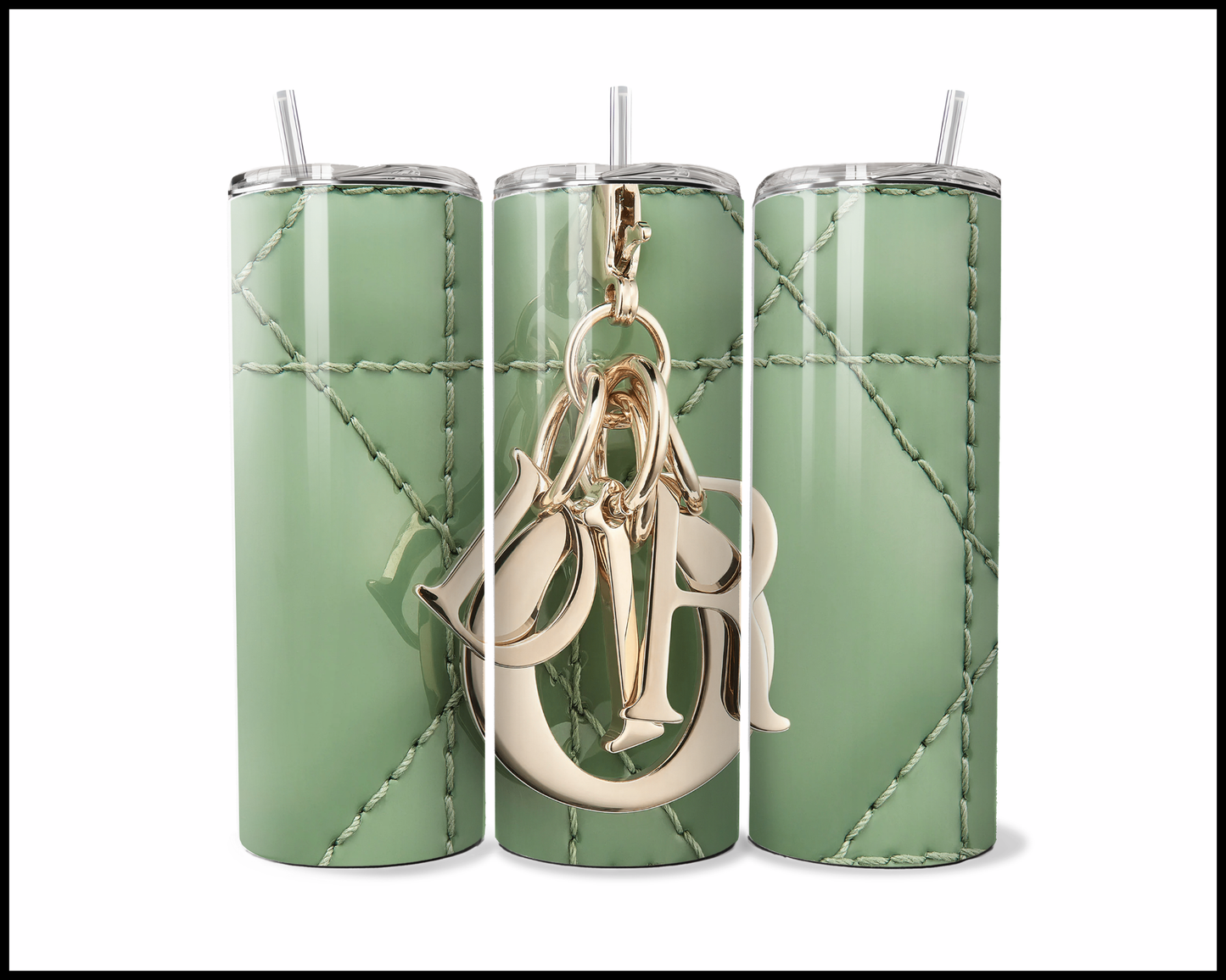 Designer Handbag Inspired Tumbler (029)