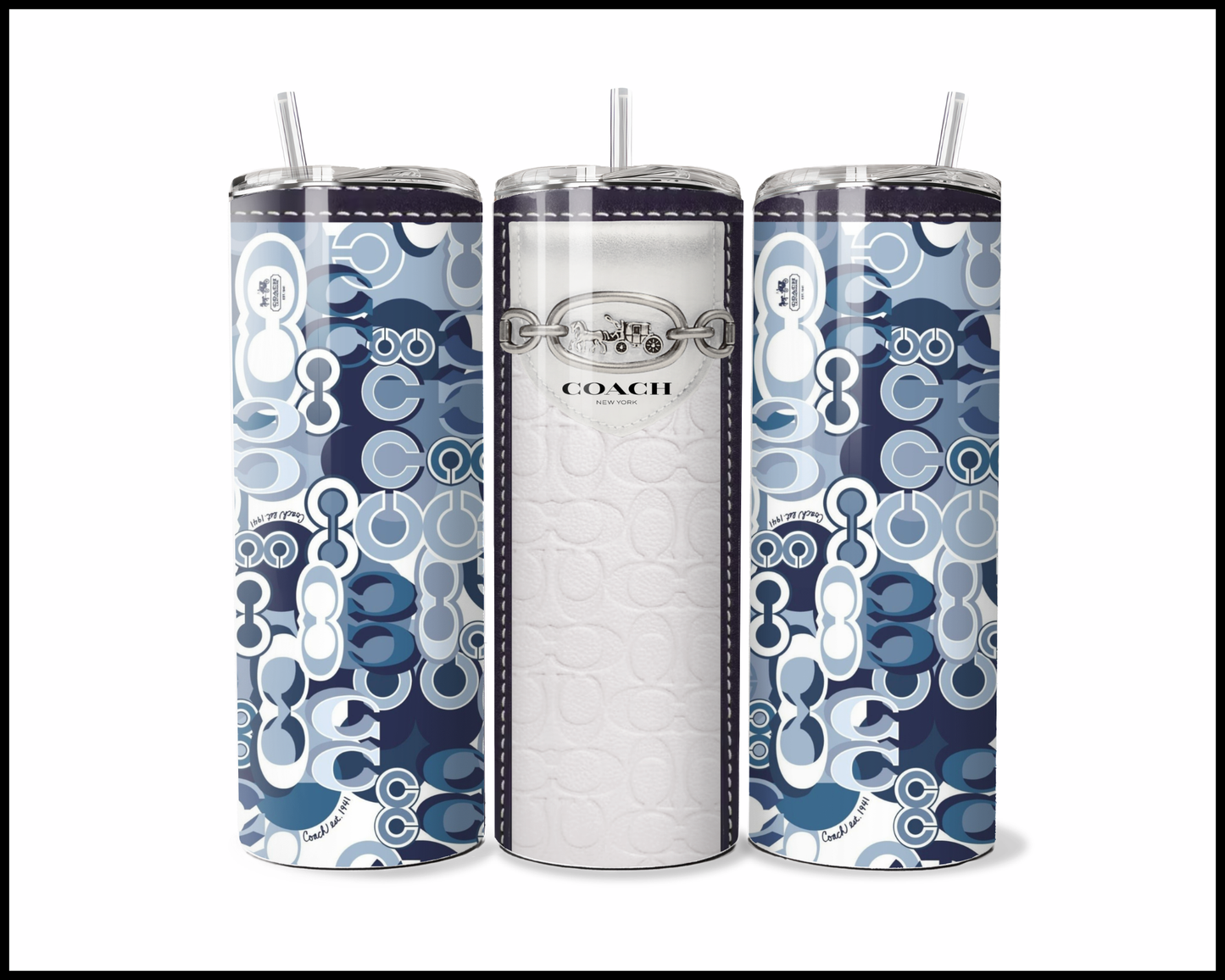 Designer Handbag Inspired Tumbler (122)