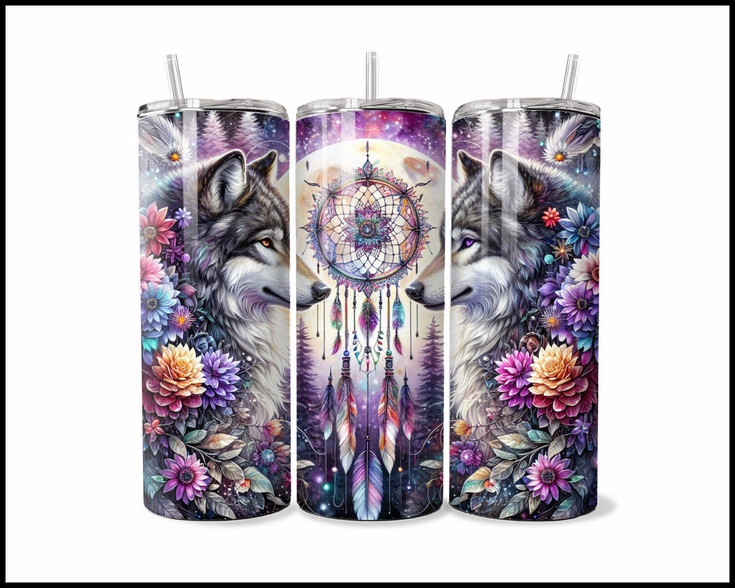 Mystic Wilderness Blossom Tumbler (3679)