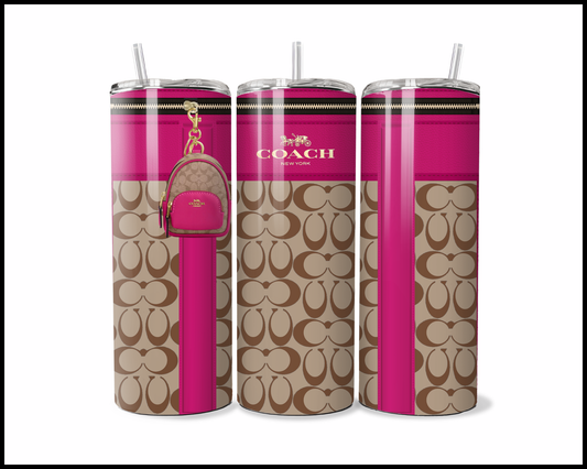 Designer Handbag Inspired Tumbler (083)