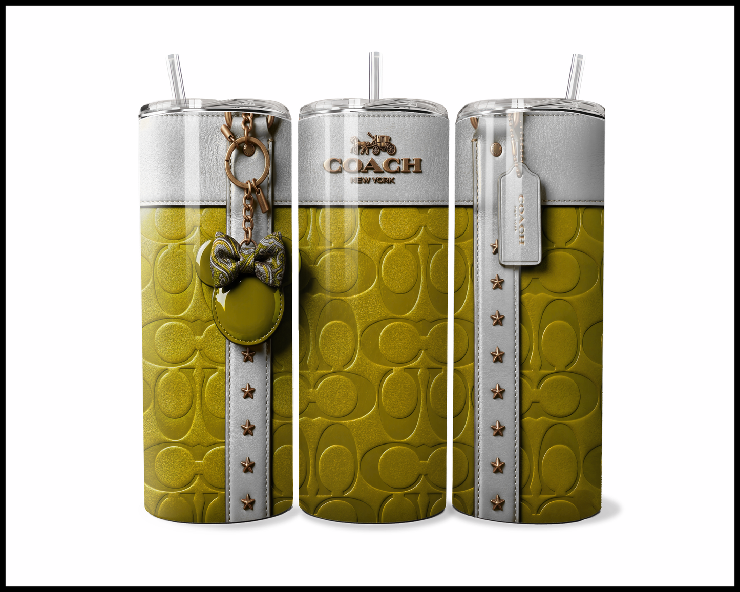 Designer Handbag Inspired Tumbler (338)