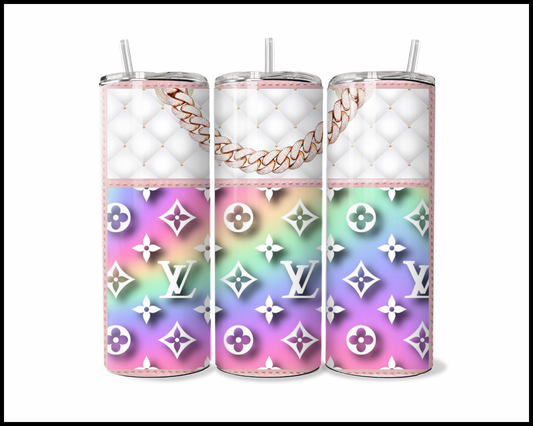 Designer Handbag Inspired Tumbler (003)