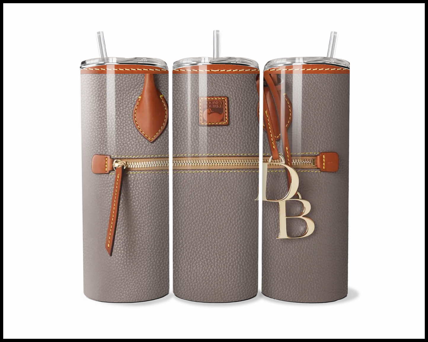 Designer Handbag Inspired Tumbler (003)