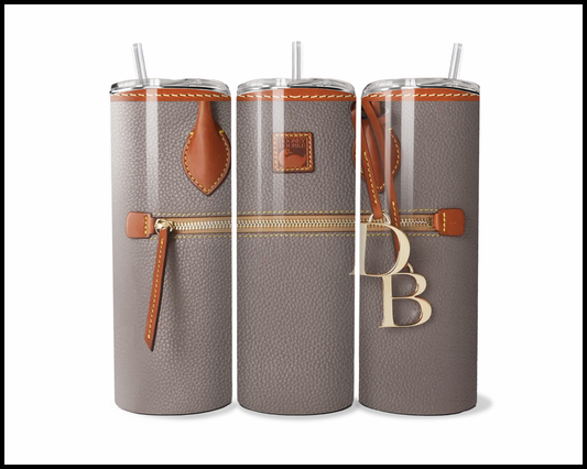 Designer Handbag Inspired Tumbler (003)