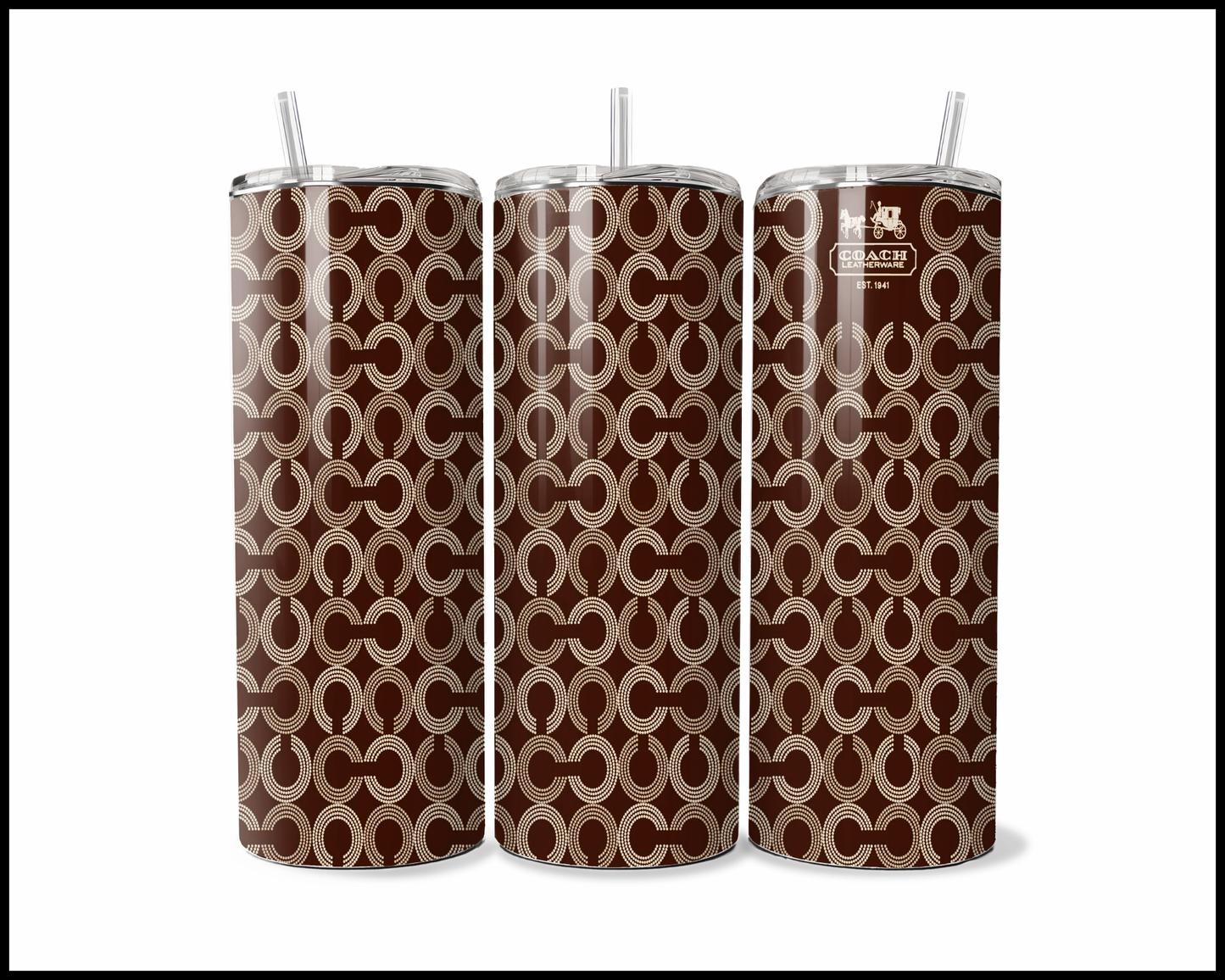 Designer Handbag Inspired Tumbler (239)